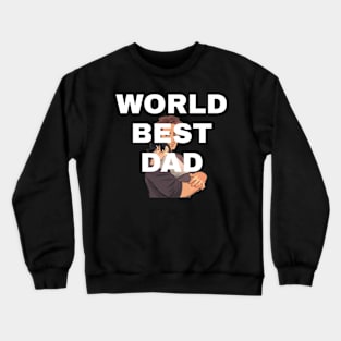 world's father day Crewneck Sweatshirt